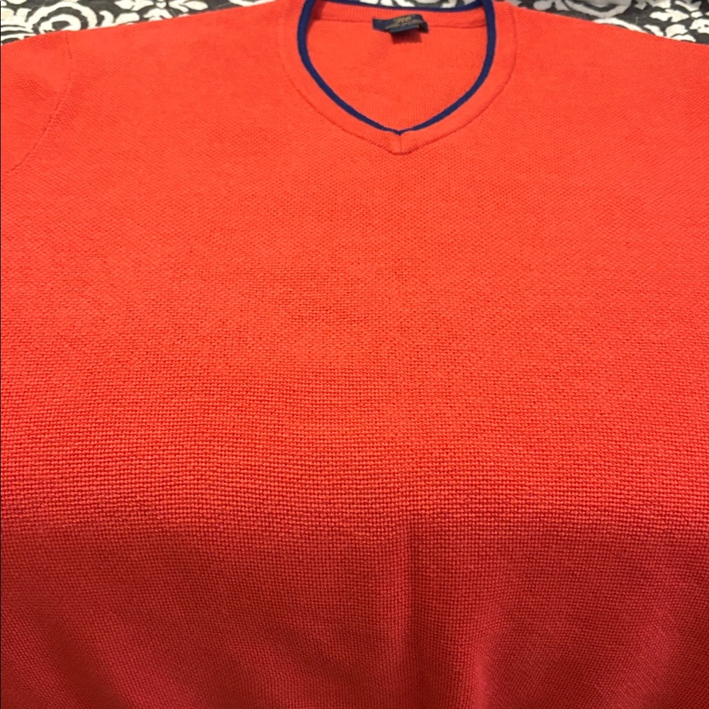 Brooks Brothers Vibrant Red Knit Sweater XXL - Picture 3 of 6